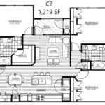Ariza Gosling Houston Apartment floorplan 2