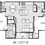 Ariza Gosling Houston Apartment floorplan 7