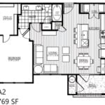 Ariza Gosling Houston Apartment floorplan 9