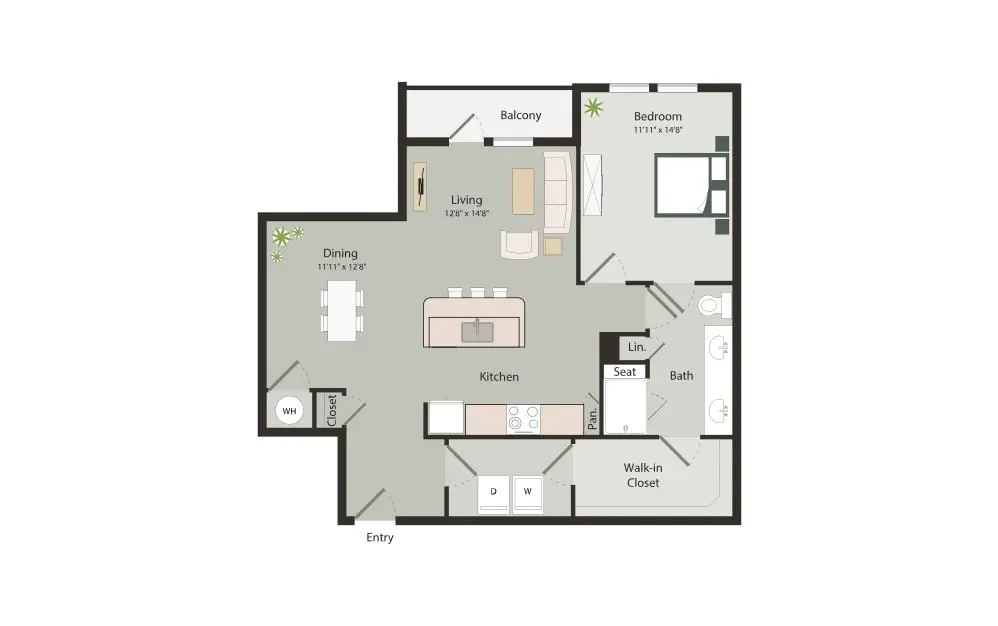 Art House Sawyer Yards Apartments Houston FloorPlan 13
