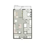 Art House Sawyer Yards Apartments Houston FloorPlan 16