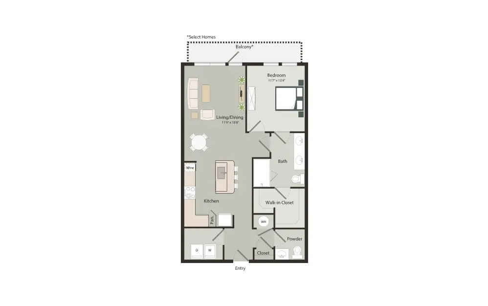 Art House Sawyer Yards Apartments Houston FloorPlan 16