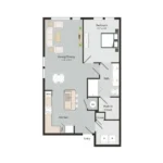 Art House Sawyer Yards Apartments Houston FloorPlan 17