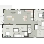 Art House Sawyer Yards Apartments Houston FloorPlan 24