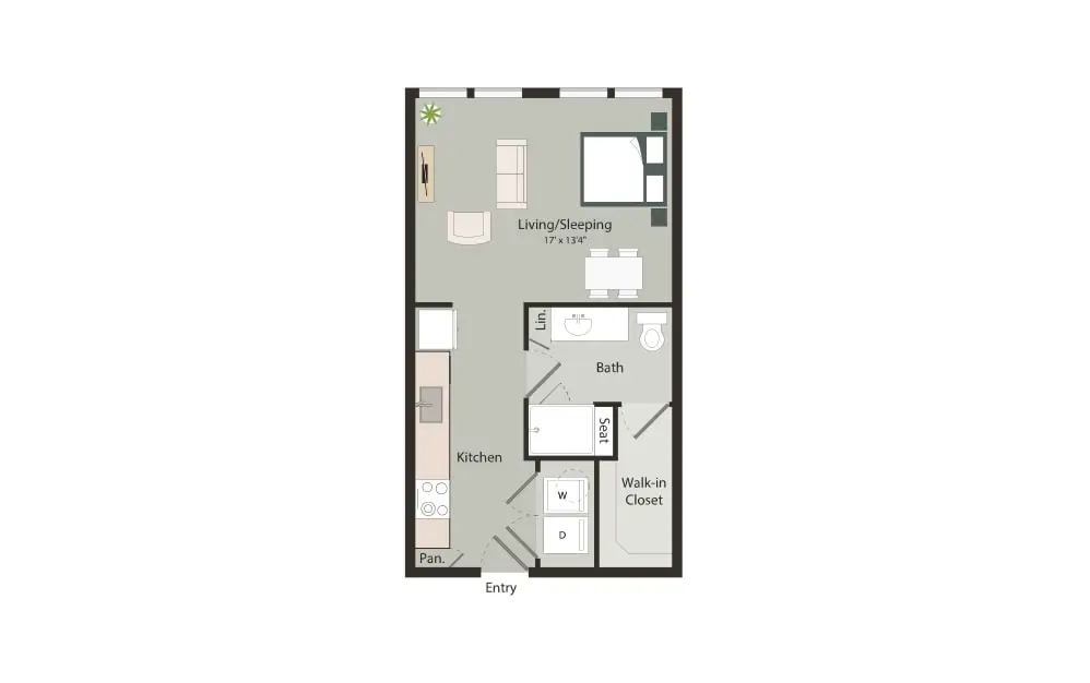 Art House Sawyer Yards Apartments Houston FloorPlan 3