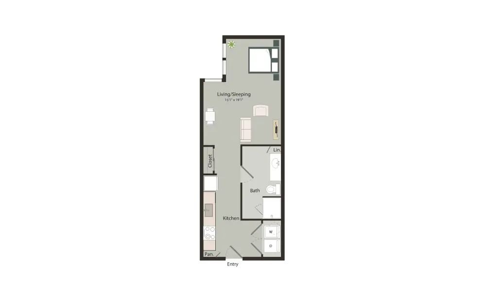 Art House Sawyer Yards Apartments Houston FloorPlan 4