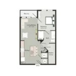 Art House Sawyer Yards Apartments Houston FloorPlan 5