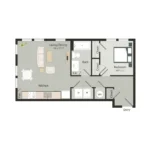 Art House Sawyer Yards Apartments Houston FloorPlan 6