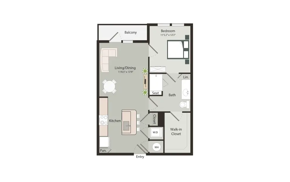Art House Sawyer Yards Apartments Houston FloorPlan 7
