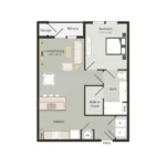 Art House Sawyer Yards Apartments Houston FloorPlan 8