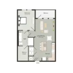 Art House Sawyer Yards Apartments Houston FloorPlan 9