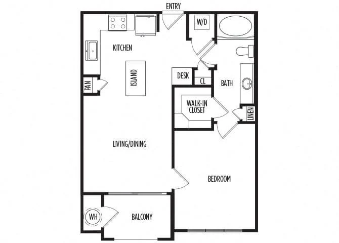 Ascent at CityCentre Floor Plan 1