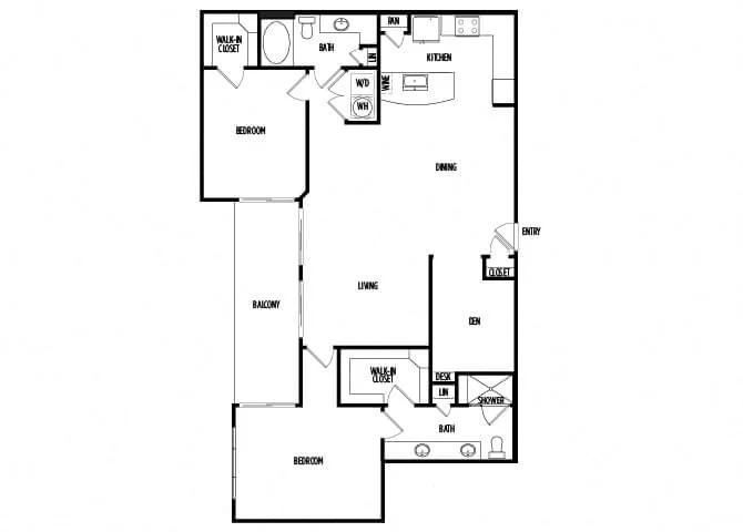 Ascent at CityCentre Floor Plan 12