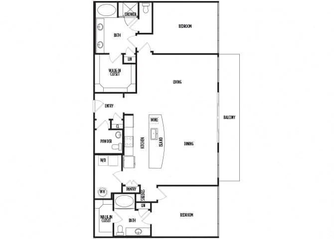 Ascent at CityCentre Floor Plan 14