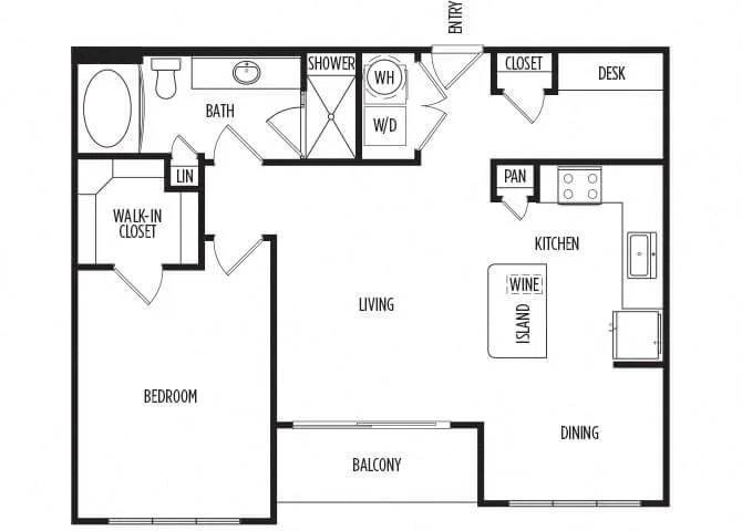 Ascent at CityCentre Floor Plan 3
