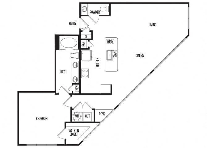 Ascent at CityCentre Floor Plan 4