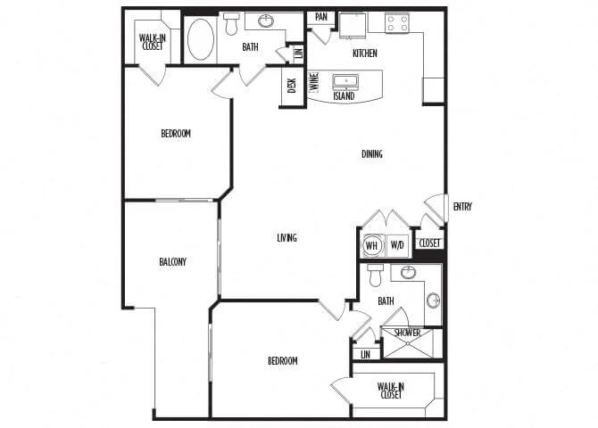 Ascent at CityCentre Floor Plan 7