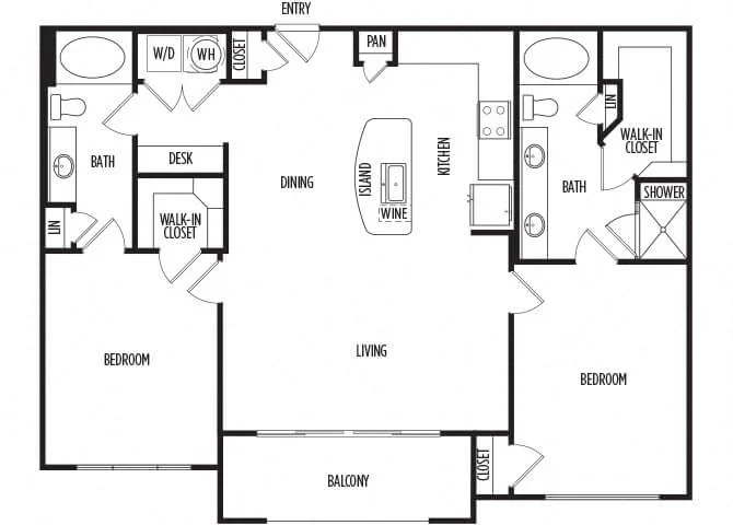 Ascent at CityCentre Floor Plan 8