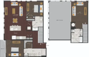 Assembly at Historic Heights Apartments Houston FloorPlan 25