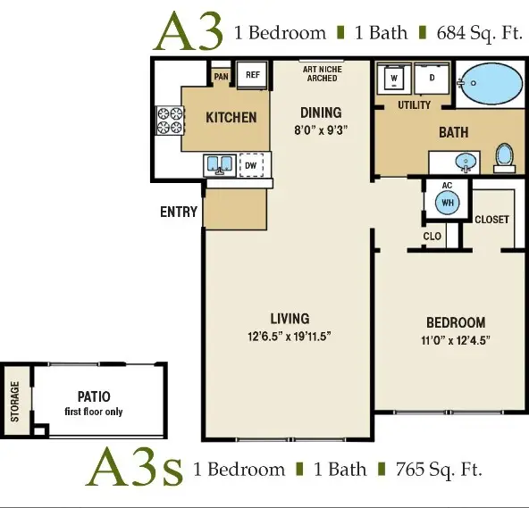 Augusta Meadows Houston Apartment floorplan 6