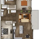 Avaya Kingwood Houston Apartments FloorPlan 5