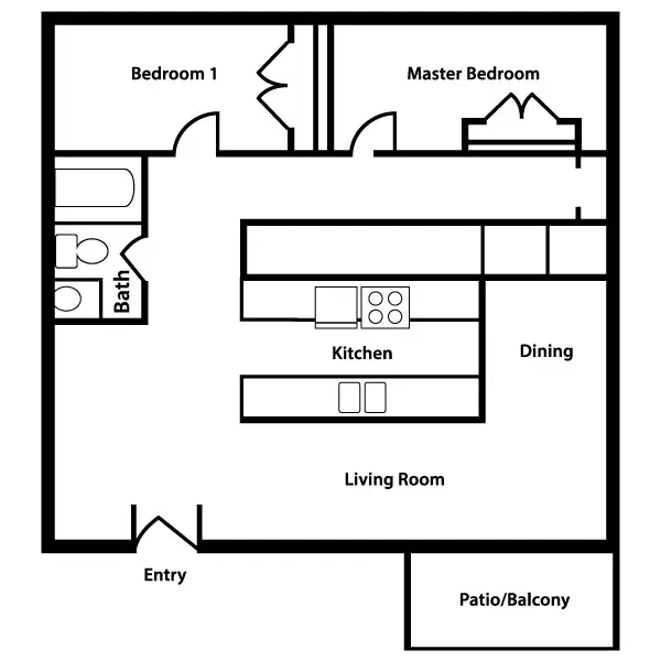BROOKSHIRE VILLAGE Floor Plan 2