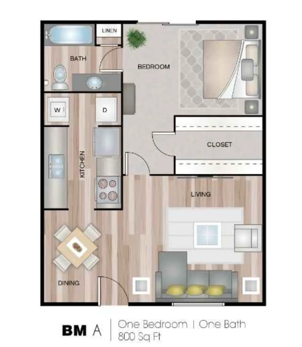 Bateswood Manor Floor Plan 1
