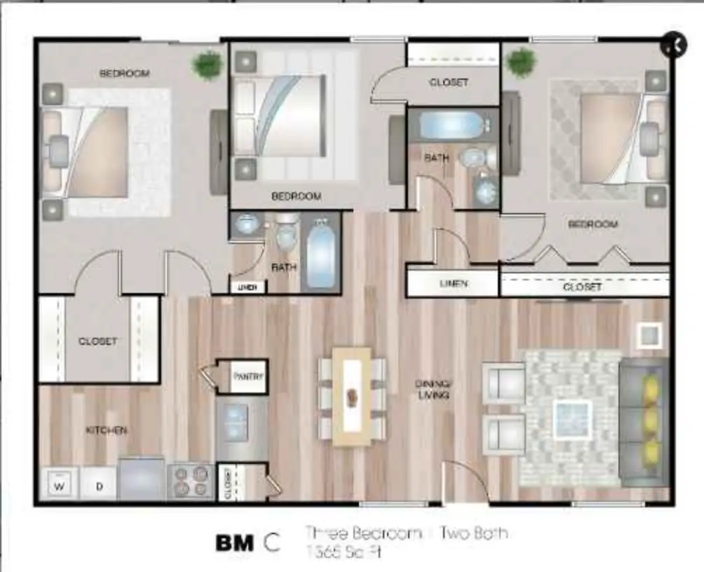 Bateswood Manor Floor Plan 6