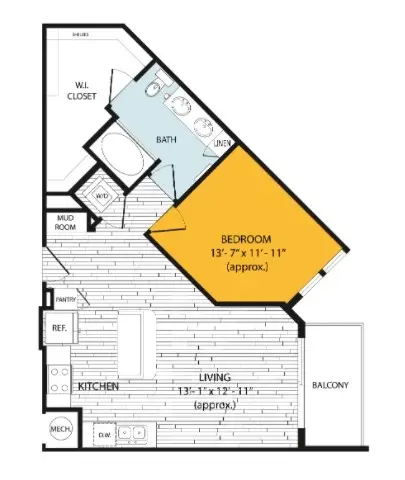 Bellrock Sawyer Yards Apartments Houston FloorPlan 10