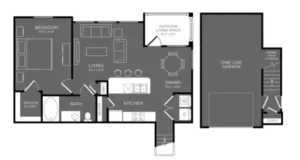 Berkshire Woodland houston apartment floorplan 7