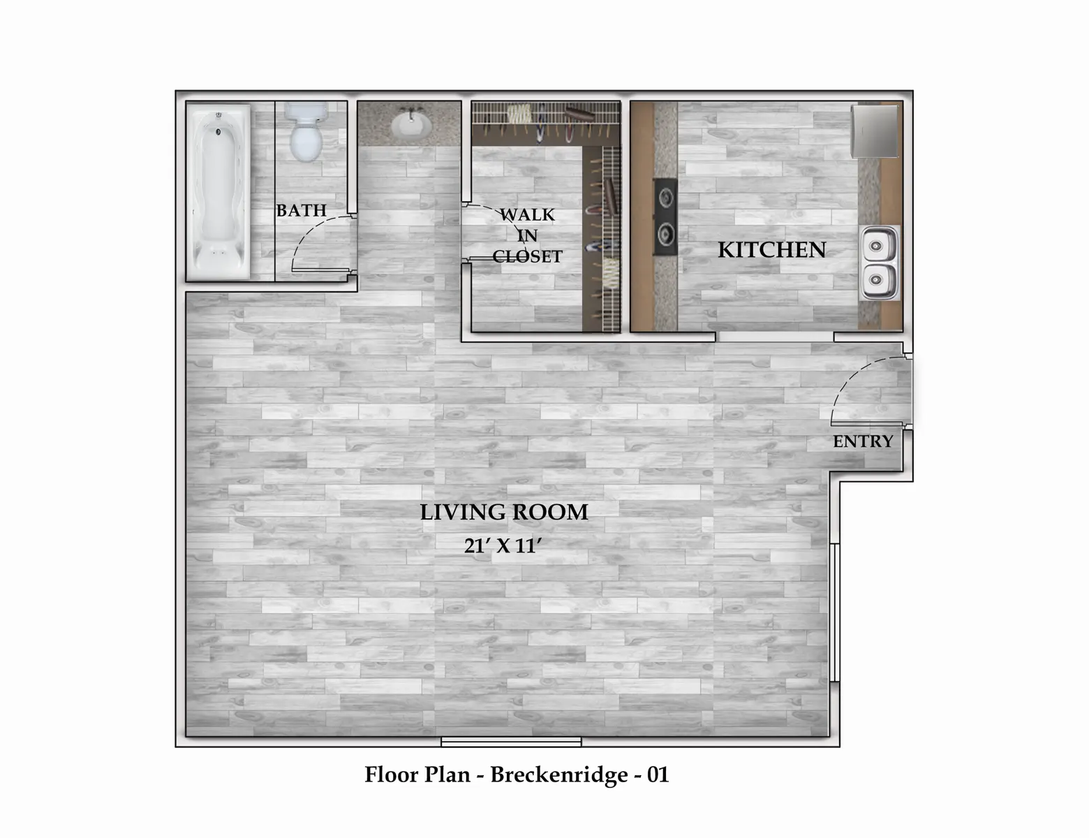 Breckenridge at Cityview Floor Plan 1