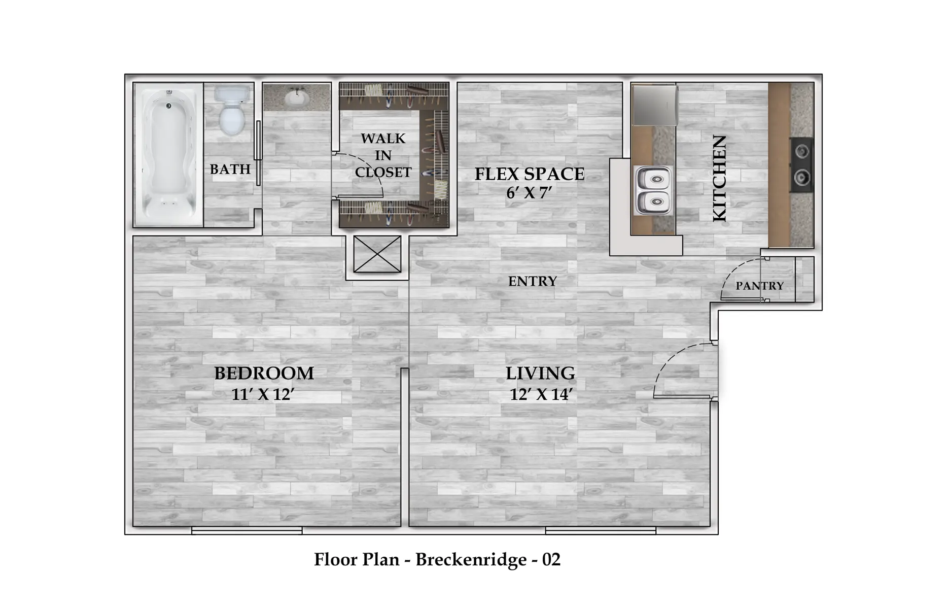 Breckenridge at Cityview Floor Plan 2