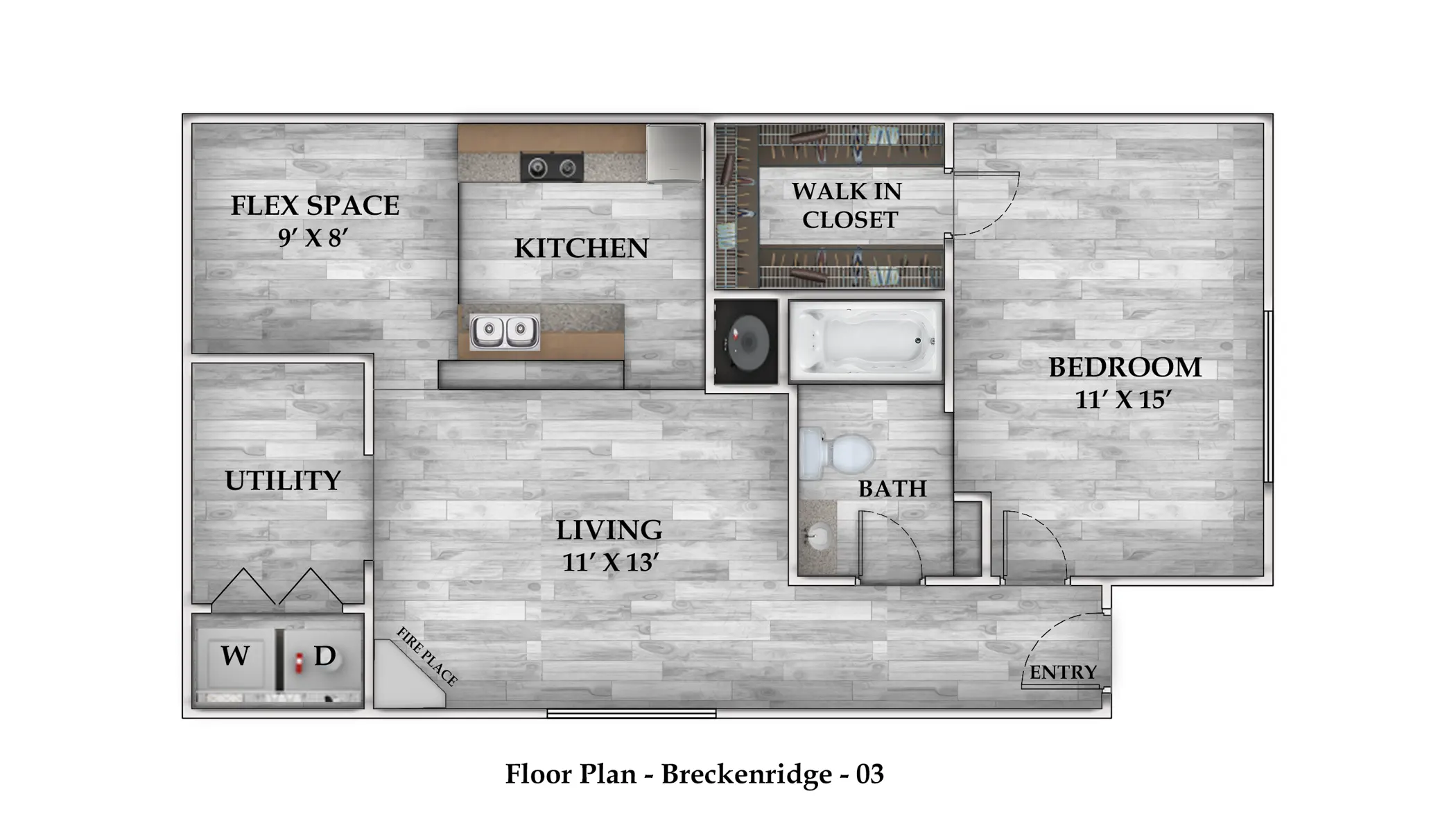 Breckenridge at Cityview Floor Plan 3