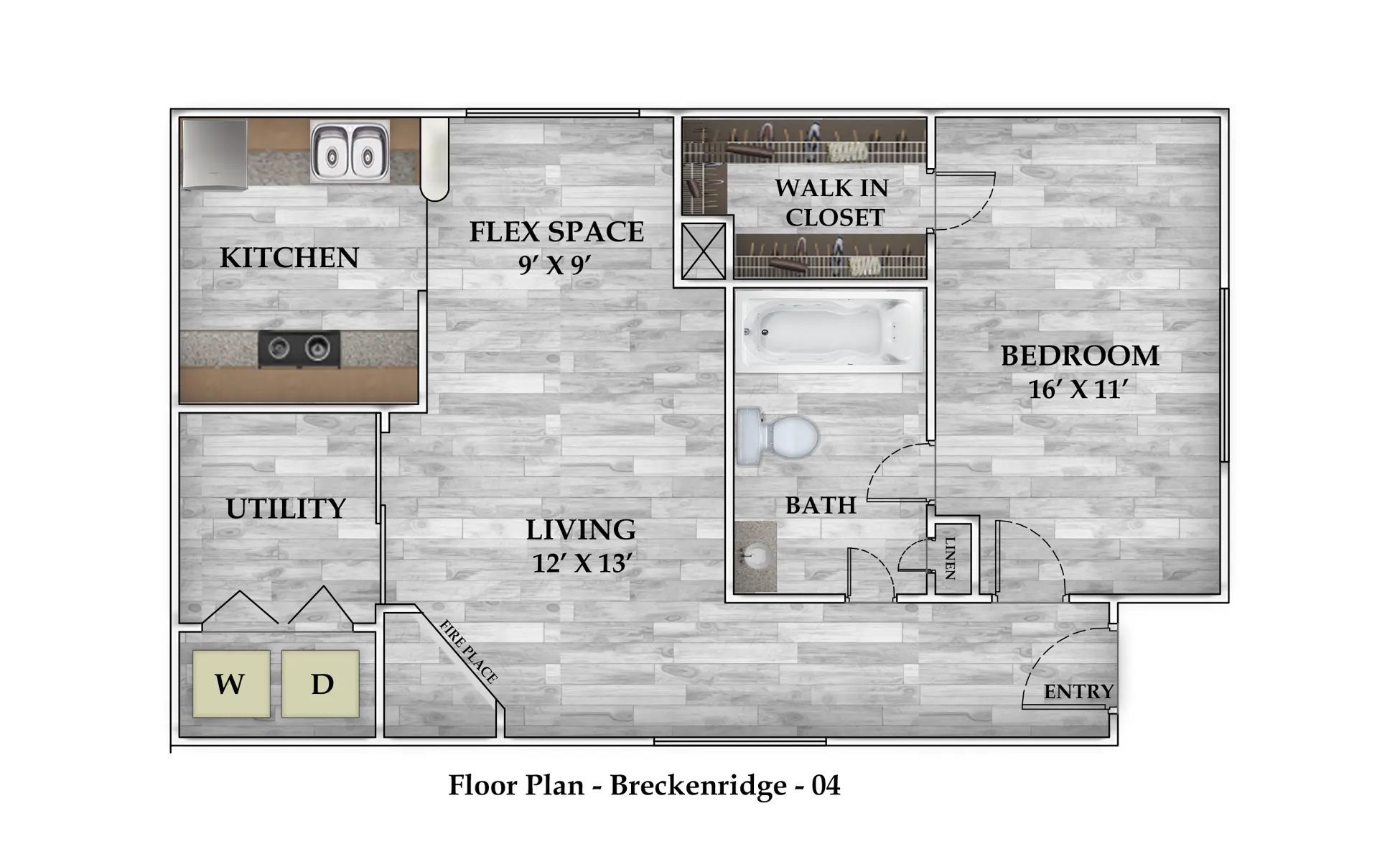 Breckenridge at Cityview Floor Plan 4