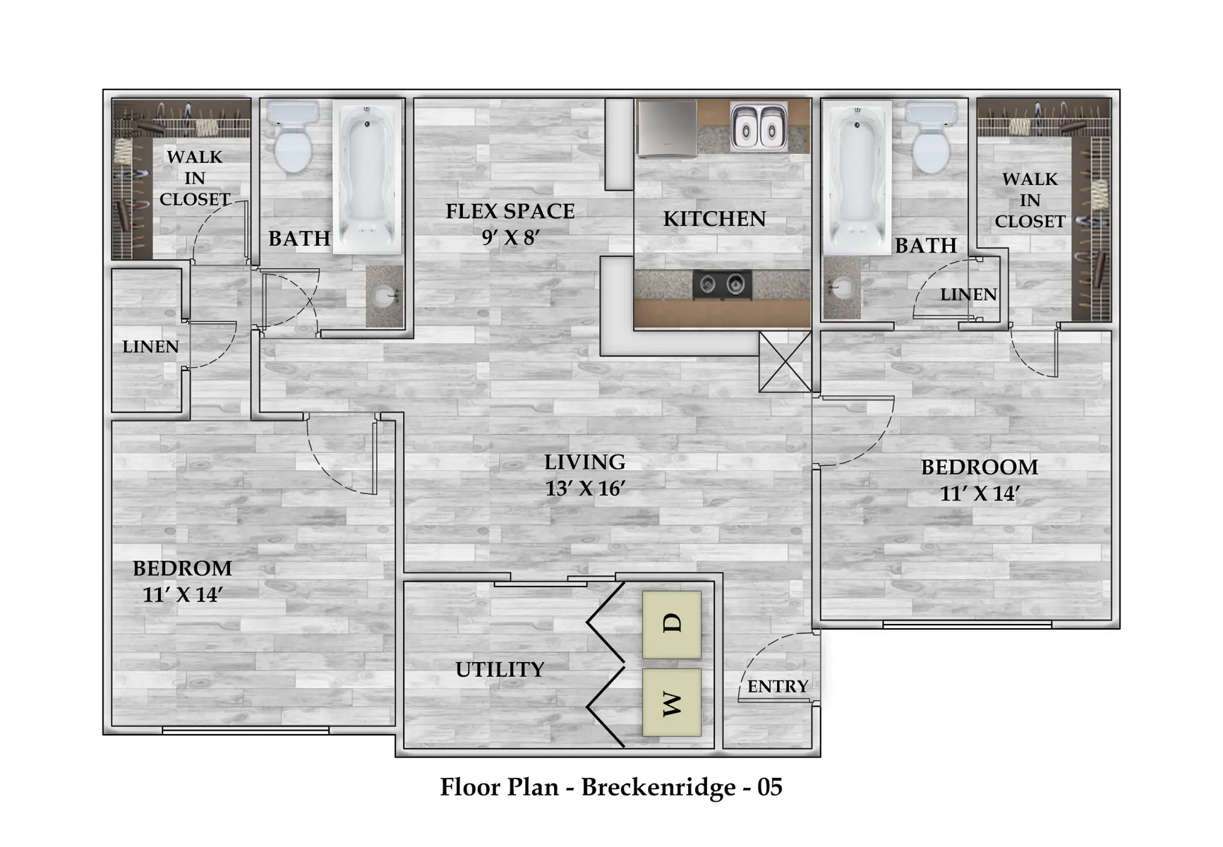 Breckenridge at Cityview Floor Plan 6