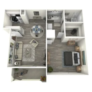 Broadmead houston apartments floorplan 1