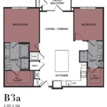 Broadstone Jordan Ranch Houston Apartments FloorPlan 20