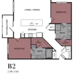 Broadstone Jordan Ranch Houston Apartments FloorPlan 23