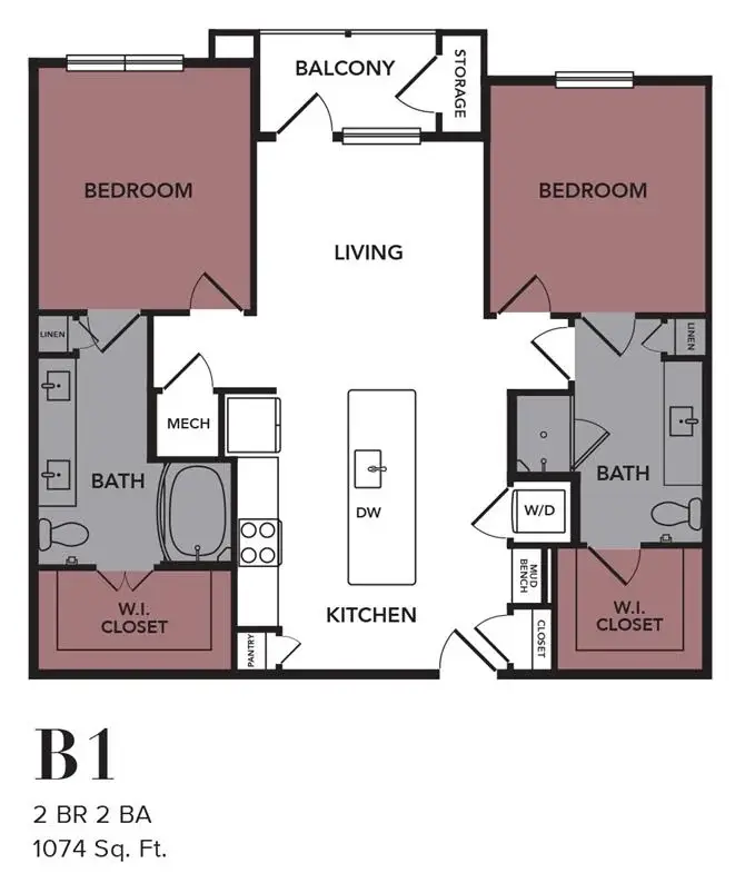 Broadstone Jordan Ranch Houston Apartments FloorPlan 26