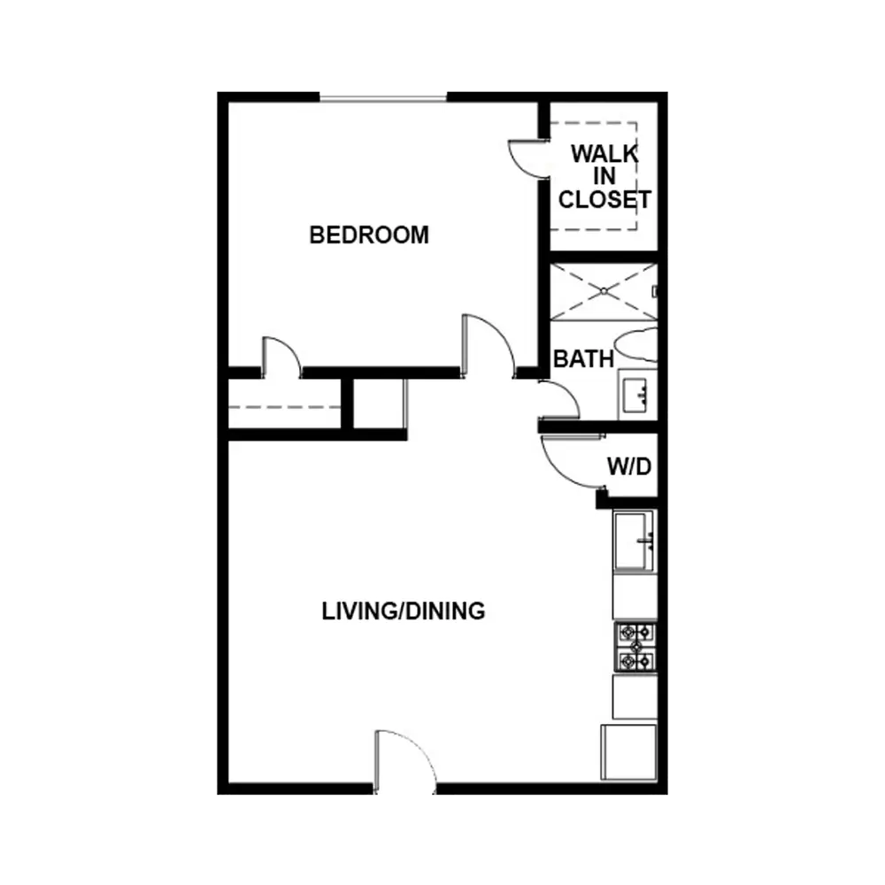 Casa De Dali Apartments Houston FloorPlan 3