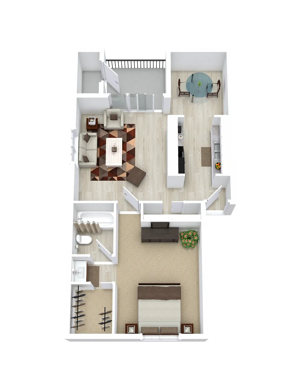 Casa Grande Apartment Floor Plan 3