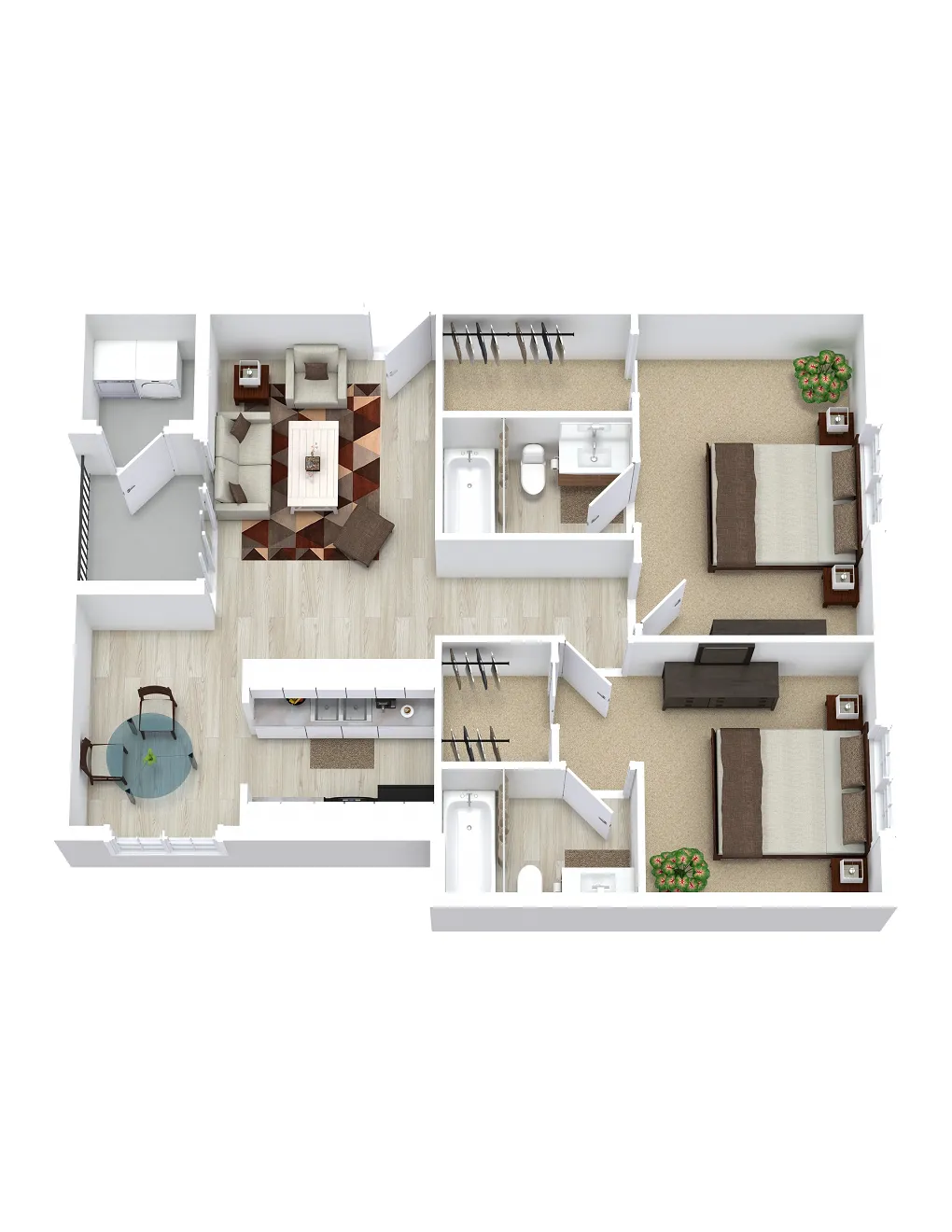 Casa Grande Apartment Floor Plan 5
