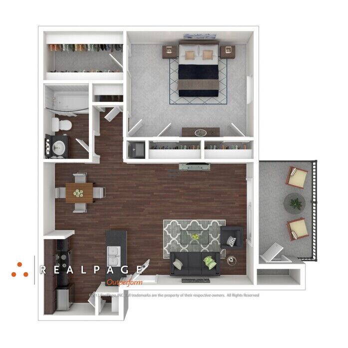CedarsAtEllington houston Apartment floorplan 2