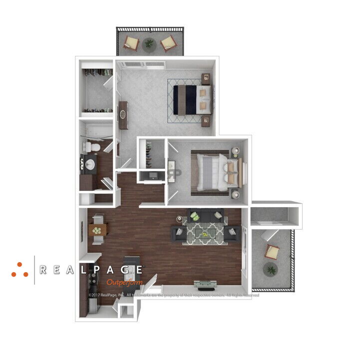 CedarsAtEllington houston Apartment floorplan 4