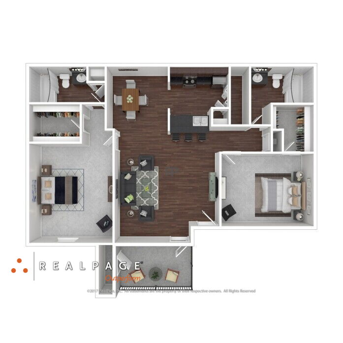 CedarsAtEllington houston Apartment floorplan 5