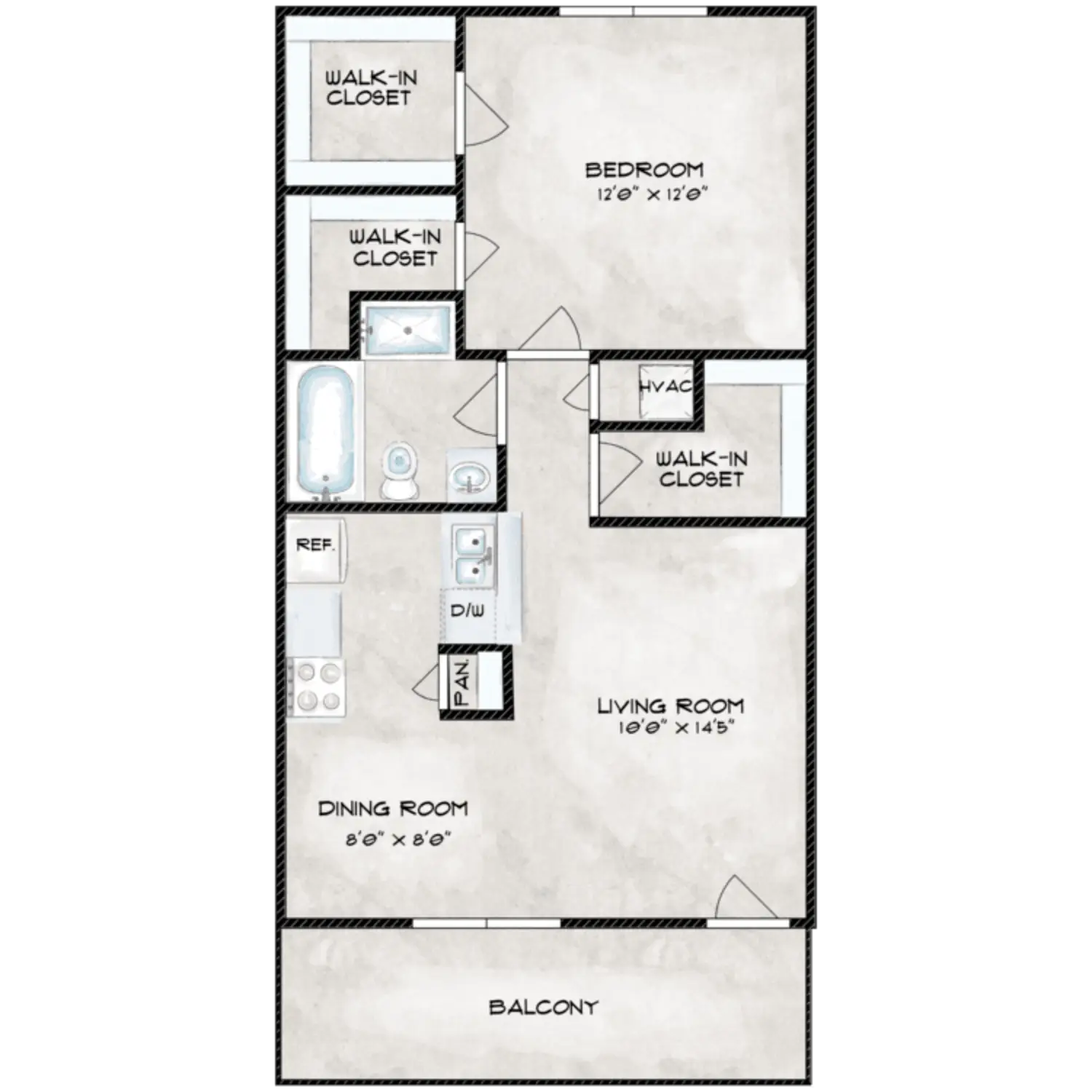 Delta Gardens Floor Plan 1