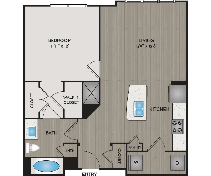 District at Greenbriar Houston Apartments FloorPlan 4