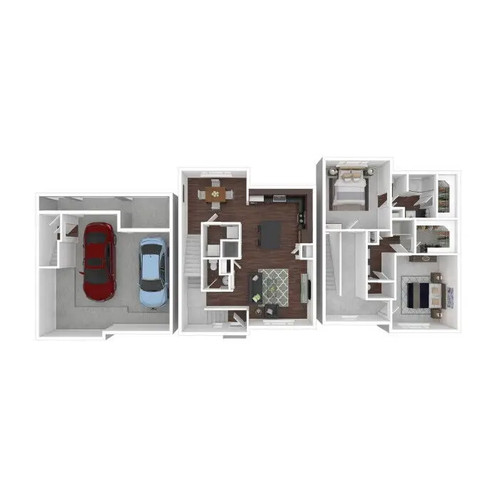 Domain Memorial Houston Apartments FloorPlan 5