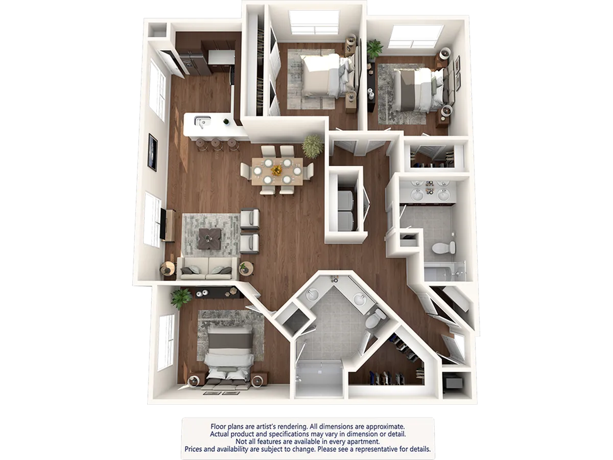 Domain West Floor Plan 16