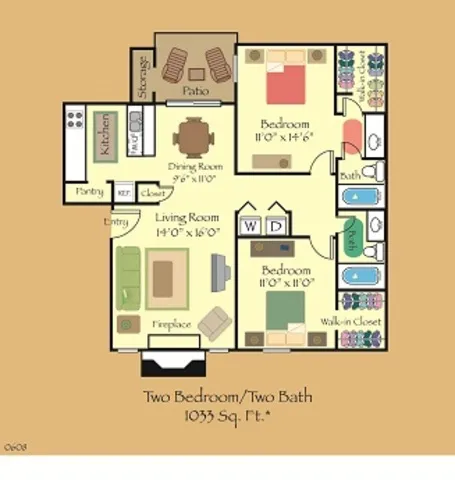 Driscoll Place Floor Plan 4